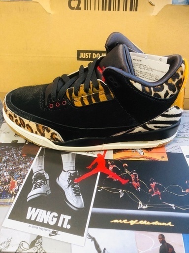早いモノ勝ち！定価以下！ ナイキ NIKE AIR JORDAN 3  Animal Instinct ナイキ エアジョーダン3 アニマル