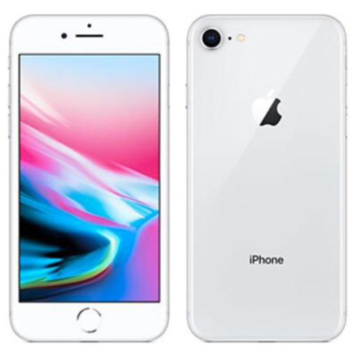 新品未使用　残なし　iphone 8  64GB SIMフリー　silver