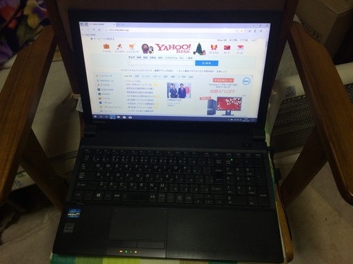 美品です。直に使用出来ます。 東芝★dynabook satellite★B553J☆Core i3 3120M★メモリ4GB★HDD320GB★Win10pro★