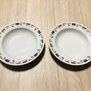 スヌーピー絵皿（スヌーピー皿）２枚セット 新品