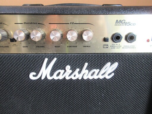 ☆マーシャル Marshall MG15CD MGシリーズ ギターアンプ◆澄みきったクリーン・サウンドから超ド級ディストーションまで