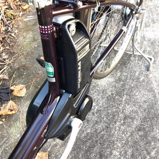 G4N電動自転車K61Gブリジストンアンジェリーノ6アンペア濃い紫色