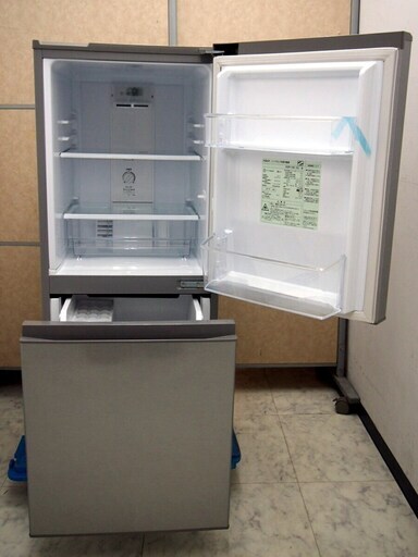 AQUA アクア 冷凍冷蔵庫 AQR-13G 2ドア 126リットル ☆2018年製