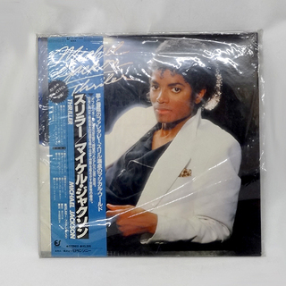 帯付き レコード LP★スリラー/マイケル・ジャクソン ファース...