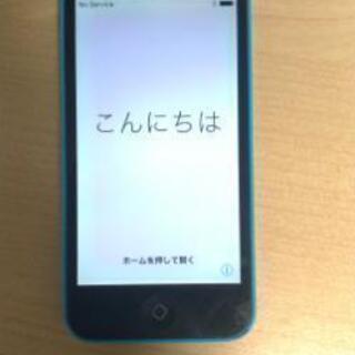 iPhone5C ブルー