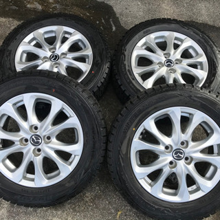 スタッドレスWINTARMAXX デミオ純正アルミ