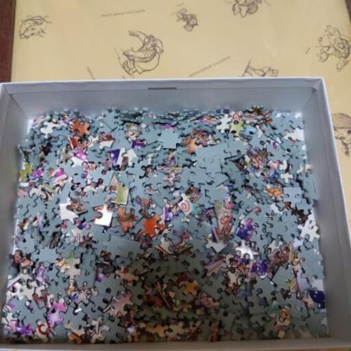ジグソーパズルディズニーオールスタートランプワールド1000pcs キー 船橋のパズルの中古あげます 譲ります ジモティーで不用品の処分