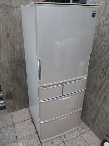 ■配達します。■シャープ 5ドア 冷凍冷蔵庫 440L(冷凍131L/冷蔵309L) SJ-XW44T-S 2011年製 両開きどっともドア