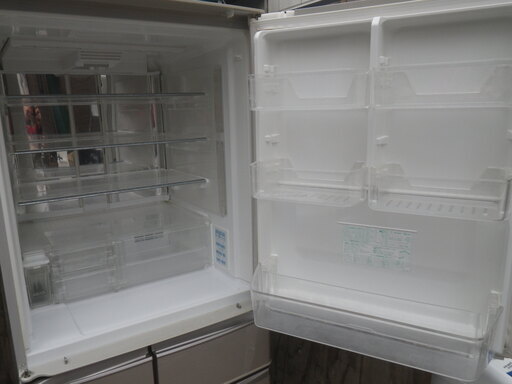 ■配達します。■シャープ 5ドア 冷凍冷蔵庫 440L(冷凍131L/冷蔵309L) SJ-XW44T-S 2011年製 両開きどっともドア