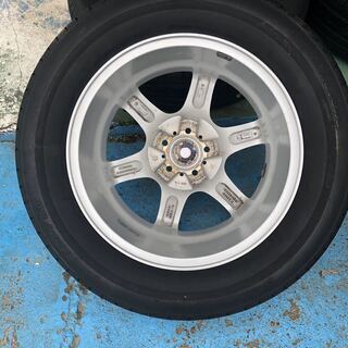 FEID16インチアルミ　５穴　PCD100　+48　ブリジストンタイヤ215/60R/16　95H　スバルフォレスター FEID16インチアルミ 5穴 PCD100 +48 ブリジストンタイヤ215/60R/16