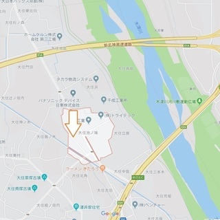 京田辺市大住池ノ端　売土地　工業専用地域　幅員８M計画道路計画決定しましたの画像