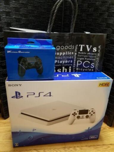 沢山のお問い合わせありがとうございました新品☆12月25日購入品☆PS4(訳あり)＋Wireless Controller ⚠商品説明を呼んでください⚠