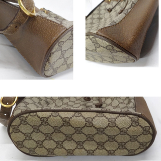 ☆GUCCI オールドグッチ 巾着 ショルダーバッグ シェリーライン