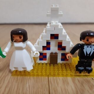 【ご成約】nano block 結婚式 HAPPY WEDDING