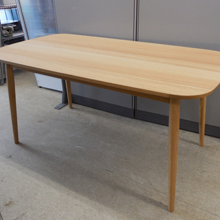 無印良品 オーク材 ダイニングテーブル 1500mm 天然木 日本製 良品計画