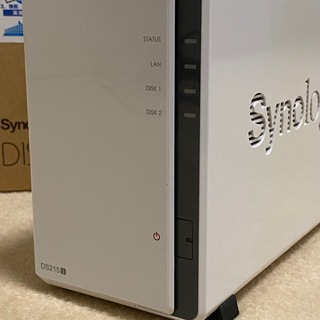 Synology DS215j HDD 2TB 2台