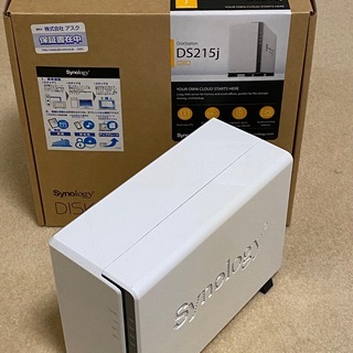 Synology DS215j HDD 2TB 2台