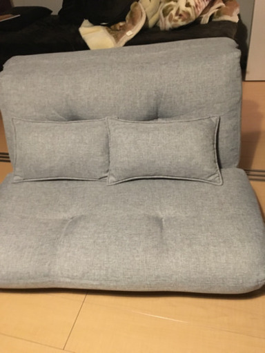 【お譲りする方が決まりました】折りたたみソファベッド
