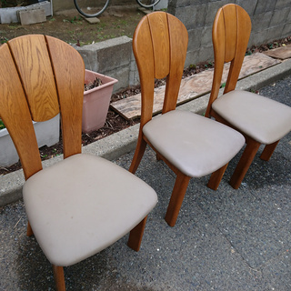 浜本工芸 椅子 3脚セット