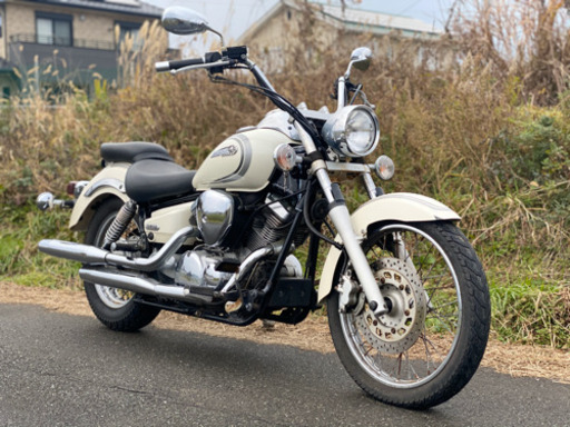 ドラッグスター　250 9300キロ　車検不要　即持ち帰り可能　陸送可能　セル1発始動 ドラッグスター 250 9300キロ 車検不要 即持ち帰り可能 陸送可能 セル1