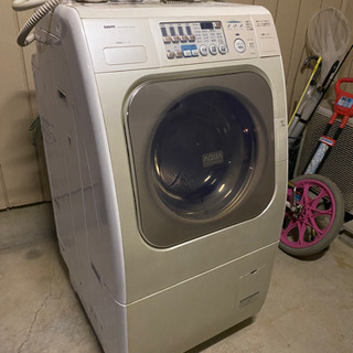 SANYO 乾燥機付き洗濯機  AQUA  中古品 動作確認済み