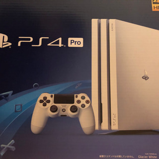 【新品未開封品】Play Station 4 Pro 1TB グレイシャー・ホワイト　CUH-7200BB02 