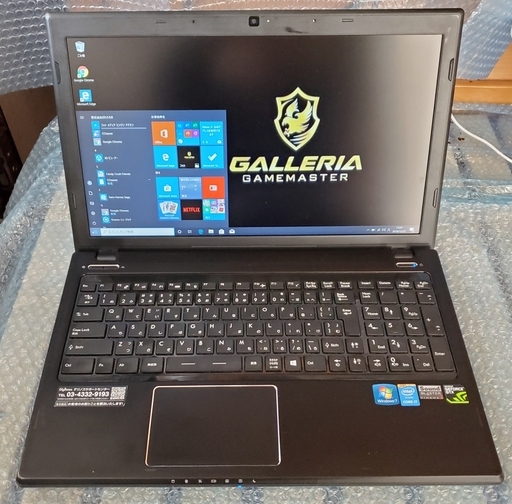 GALLERIA改⑥　Core i7 SSD HDD GTX960M Win10