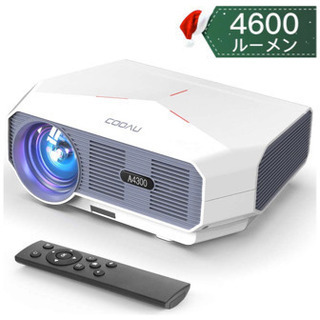 新品未使用　COOAU プロジェクター 高輝度 4600lm