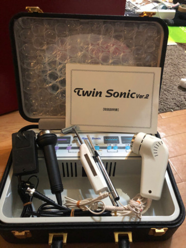 ホームエステ　超音波美顔器TWIN SONIC ver.2 美品❗️