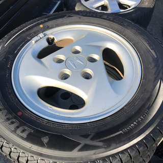 ホンダ用アルミホイール付きスタッドレスタイヤ、175/80/15☆取り付け 