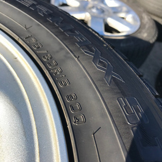 ホンダ用アルミホイール付きスタッドレスタイヤ、175/80/15☆取り付け 