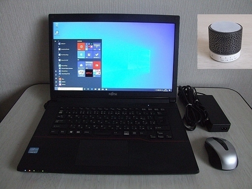 高速SSD120GB搭載　第三世代 Core i5-3340M LIFEBOOK A573/G (1600×900ドット) ノートパソコン　4　おまけLED Bluetoothスピーカー