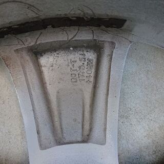 【美品】Jeep Patriot ジープ パトリオット 純正 17in 6.5J +40 PCD114.3　アルミホイール４本セット　スタッドレスタイヤ付（車検用）