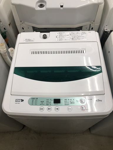 【リサイクルショッップどりーむ荒田店】5580　ハーブリラックス　洗濯機　YWM-T45A1　2017年製　4.5Kg【3ヶ月保証付き】 10659円