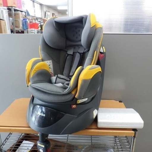 チャイルドシート アップリカ フラディア ラクート ヘルシンイエロー 93497 回転 新生児～4歳 Aprica Fladea Raxuto ペイペイ対応 札幌市西区西野