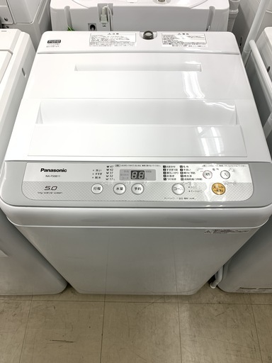 J181 【動作確認、クリーニング済】 Panasonic　パナソニック　洗濯機　NA-F50B11　2018年製　★動作保証あります