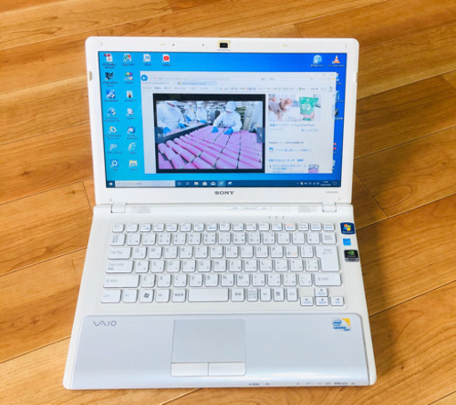 SONY VAIO 14.1インチ/core2 /メモリ4GB/320GB/Win10pro/Office2019すぐ使えるすぐ繋がる