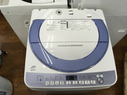 SHARP 7.0kg洗濯機 2015年製 ES-T708