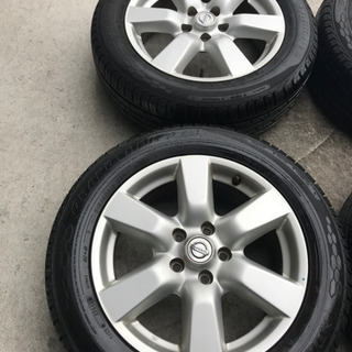 X-Trail 用アルミホイール付きノーマルタイヤ★215/60/17★