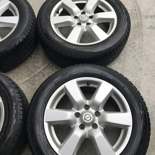 X-Trail 用アルミホイール付きノーマルタイヤ★215/60/17★