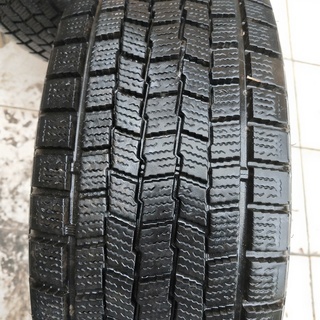 スタッドレスタイヤ 205/55R16 PCD100 レガシィ まだまだ使えます 引 