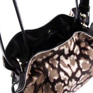 美品 ロエベ LOEWE フラメンコ30 ハラコ×ナッパレザー