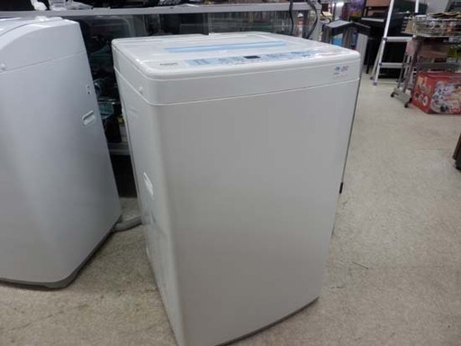 洗濯機 6.0kg 2014年製 アクア AQW-S60C AQUA ホワイト 白 ペイペイ対応 札幌市西区西野