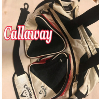 Callaway キャロウェイ ゴルフバッグ 多機能 黄ばみ汚れあり