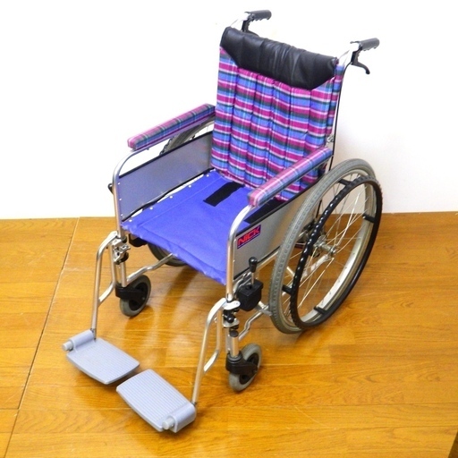 NICK/ニック 車椅子 折りたたみ式 自走用 22インチ 介護/福祉/SL2 (（株）ネクストハンズ) 旭川のその他の中古あげます・譲ります ...