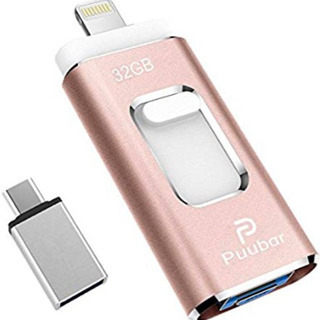 USBメモリ 32GB フラッシュドライブ iPhoneメモリ ...