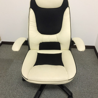 Bauhutte オフィスチェア/事務用椅子　ホワイト　BU33