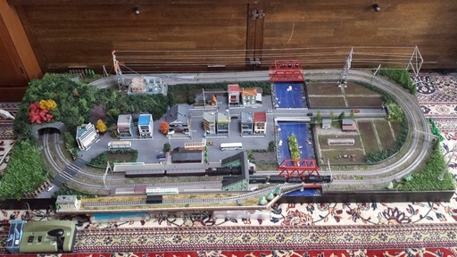 鉄道模型　Nゲージ　ジオラマ