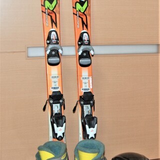 ROSSIGNOL(板 110cm) HEAD(ブーツ 23cm) ストック(85cm