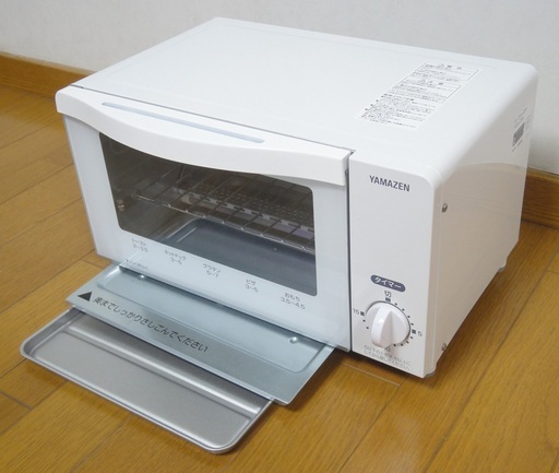 新品同様のトースターです。 YAMAZEN YDTJ-100　白
